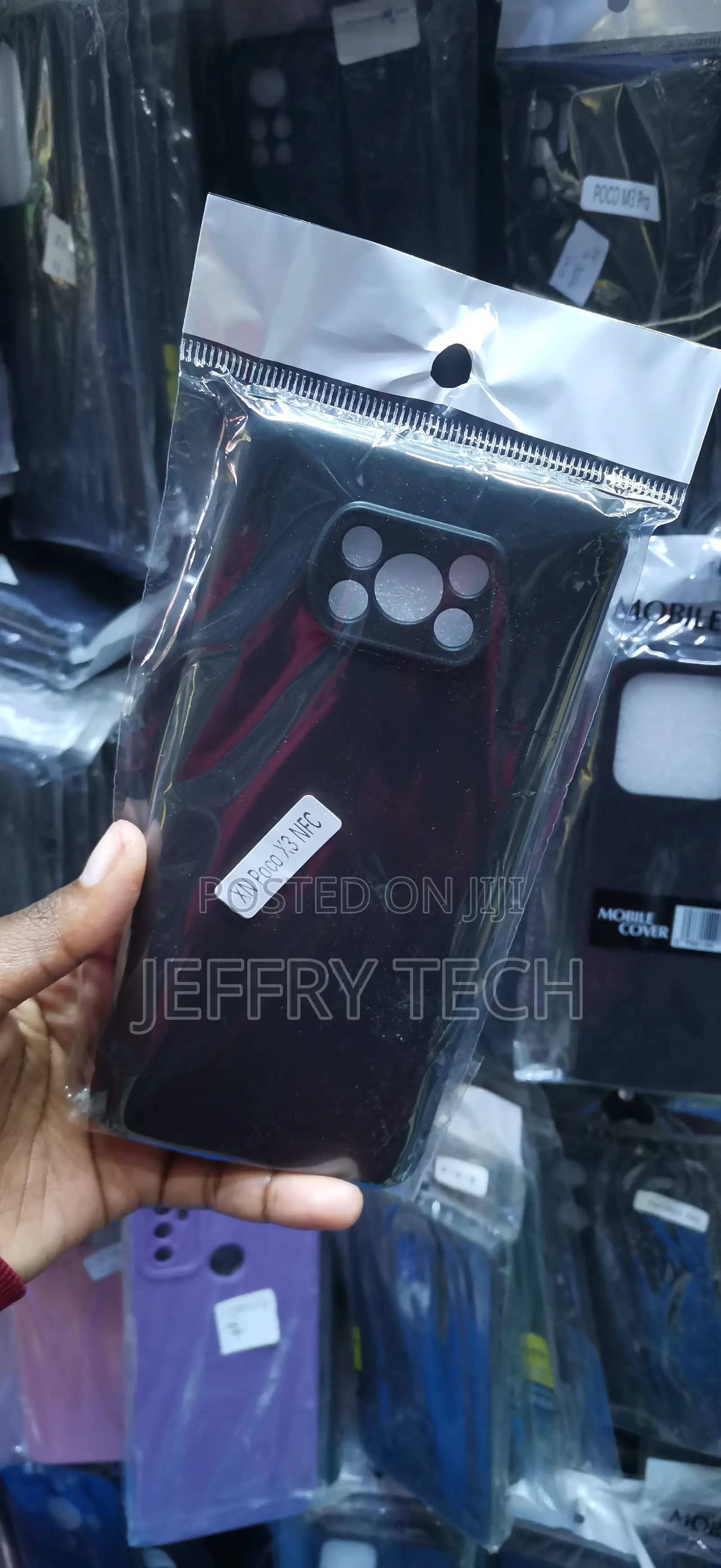 Xiaomi Poco X3 NFC or Poco X3 Raised, Dedicated Cutout Framing Cover