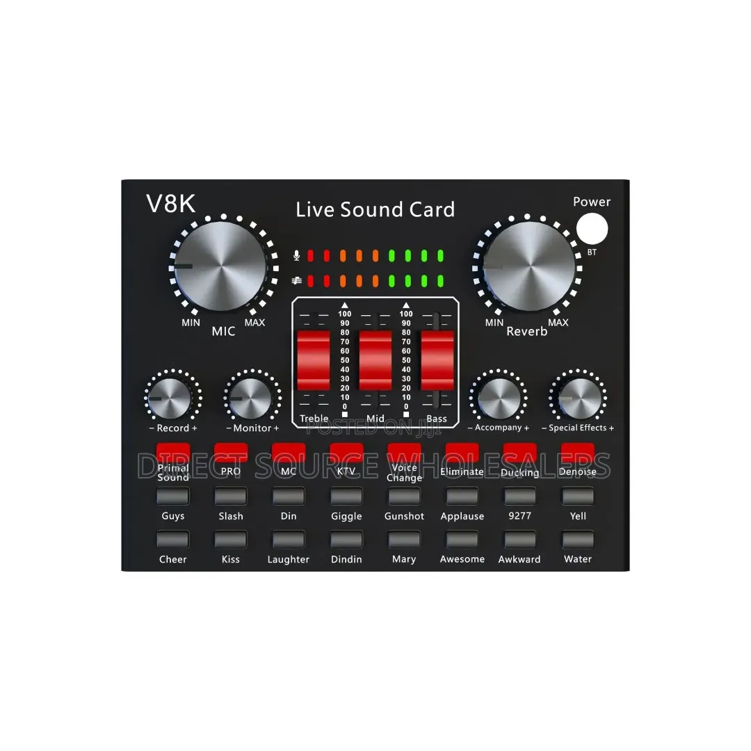 Professional V8sk Recording Microphone Kit for Streaming Podcasting
