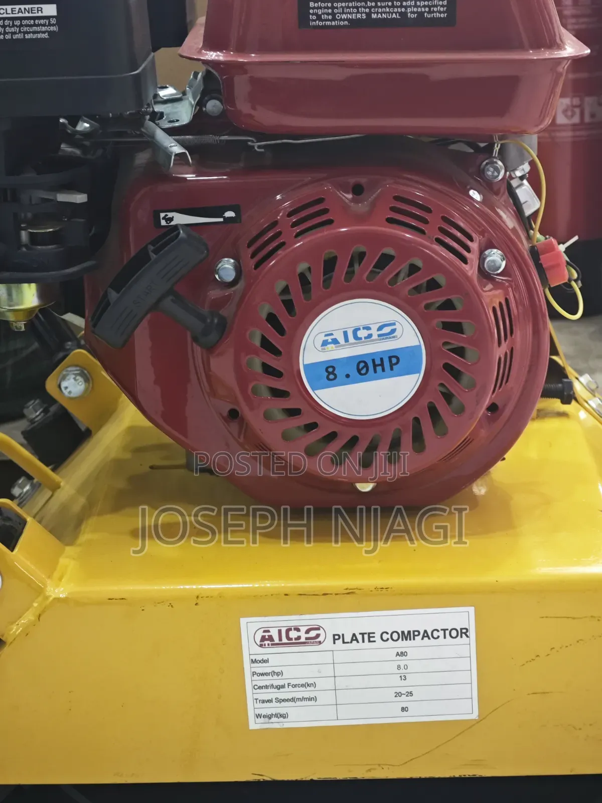 Plate Compactor/Tamper