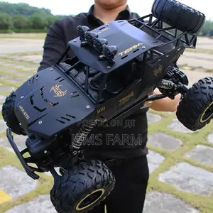 4wd Rc Off-Road Truck With 2.4g Remote Control Charger Kids Toy