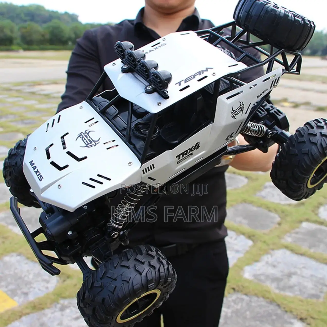 4wd Rc Off-Road Truck With 2.4g Remote Control Charger Kids Toy