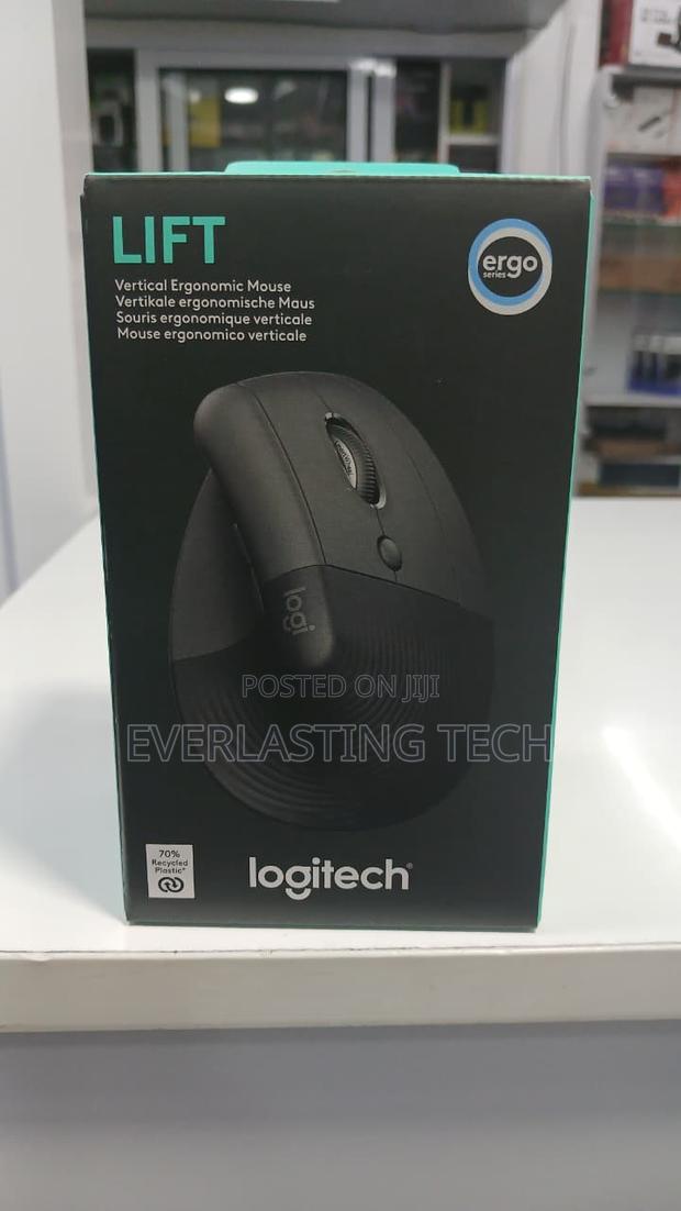 Logitech Lift Mouse Bluetooth Vertical Ergonomic
