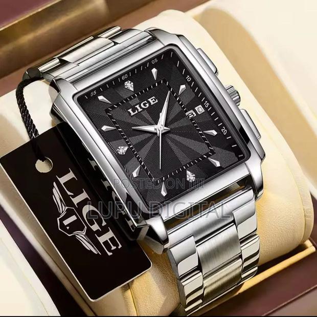 Battery Powered Lige Gents Watch - thumbnail 4