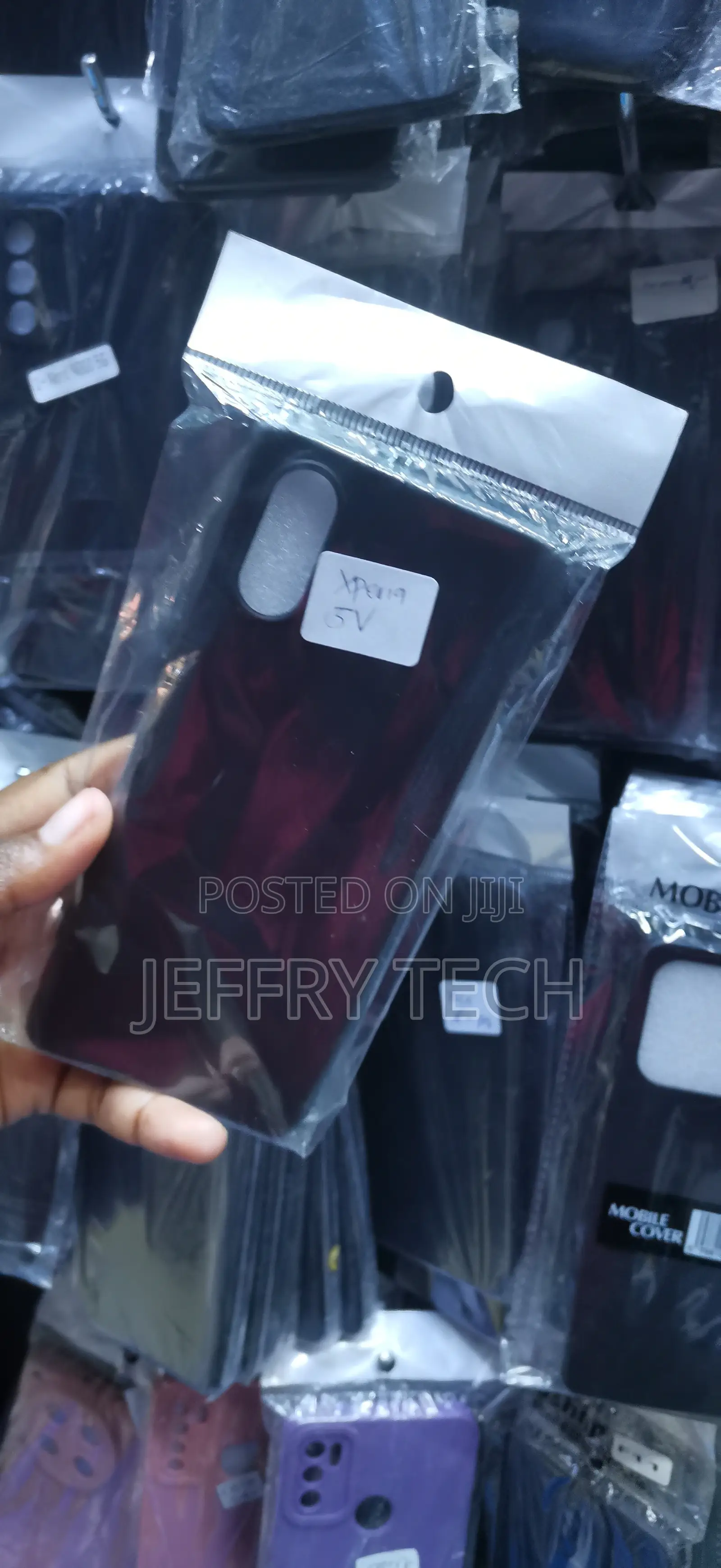 Sony Xperia 5 v and Featuring a Matte Finish Case