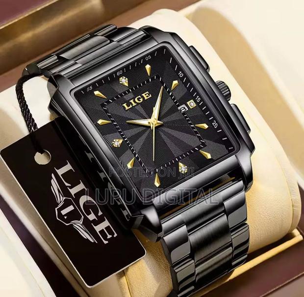 Battery Powered Lige Gents Watch - thumbnail 6