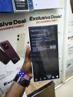 New Infinix Note 60 Pro 256 GB Blue