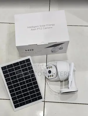 Wireless Solar CCTV Camera With Night Vision Outdoor Monitoring System