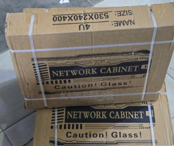 4u Cabinet 530 X 400 X 240 With Glass
