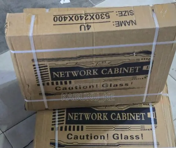 4u Cabinet 530 X 400 X 240 With Glass