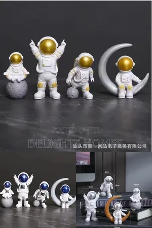 4 Pc Astronaut Figure Statue_sa