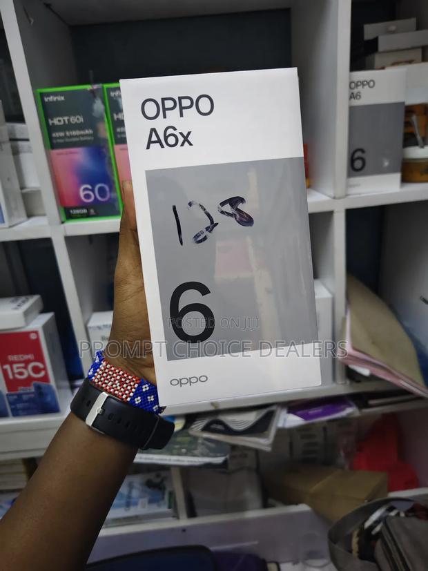 New Oppo A6x 128 GB Blue - thumbnail 2