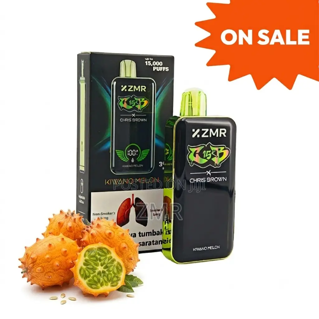ZMR 15000puffs Kiwano Melon Vape Disposable Adjustable Airflow