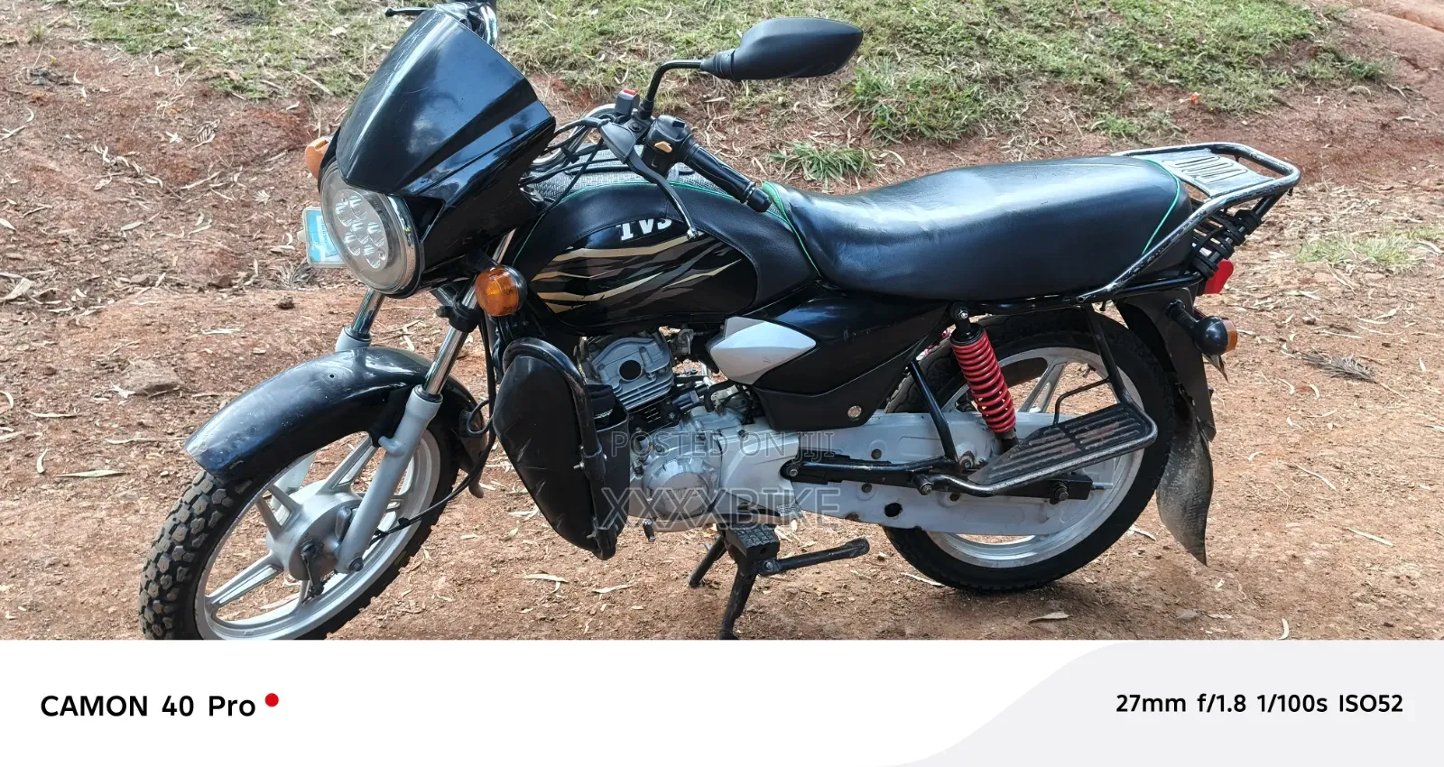 TVS HLX Plus ES 2021 Black
