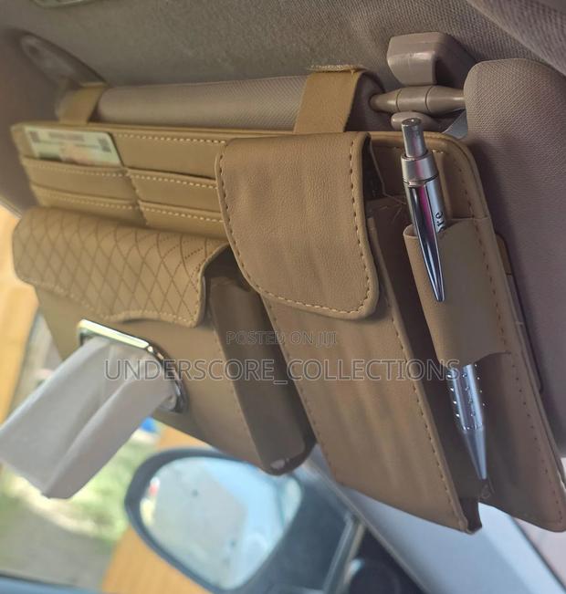*Multifunctional Car Sun Visor Organizer*