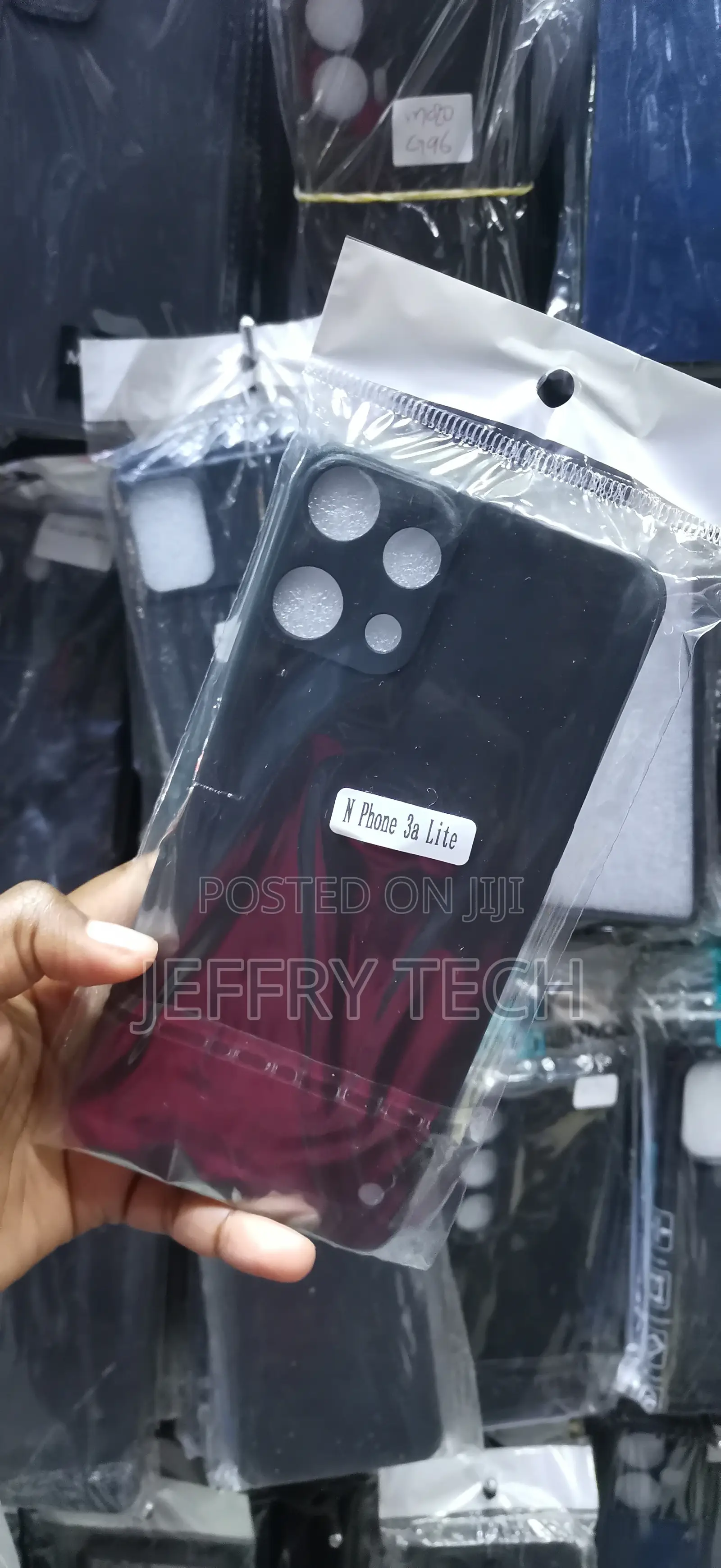Nothing Phone 3a Lite Slim, Anti-Slip Grip Case