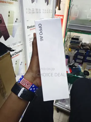 New Oppo A6 256 GB Black