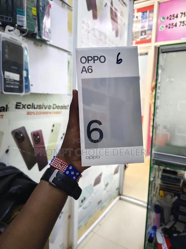 New Oppo A6 256 GB Black - thumbnail 2