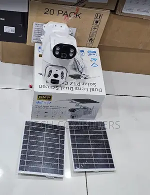 Intelligent Dual Lens Solar Camera Outdoor PTZ 4g Security Solution