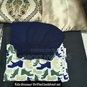 Kids Dinosaur Thrifted Matching Bedsheets