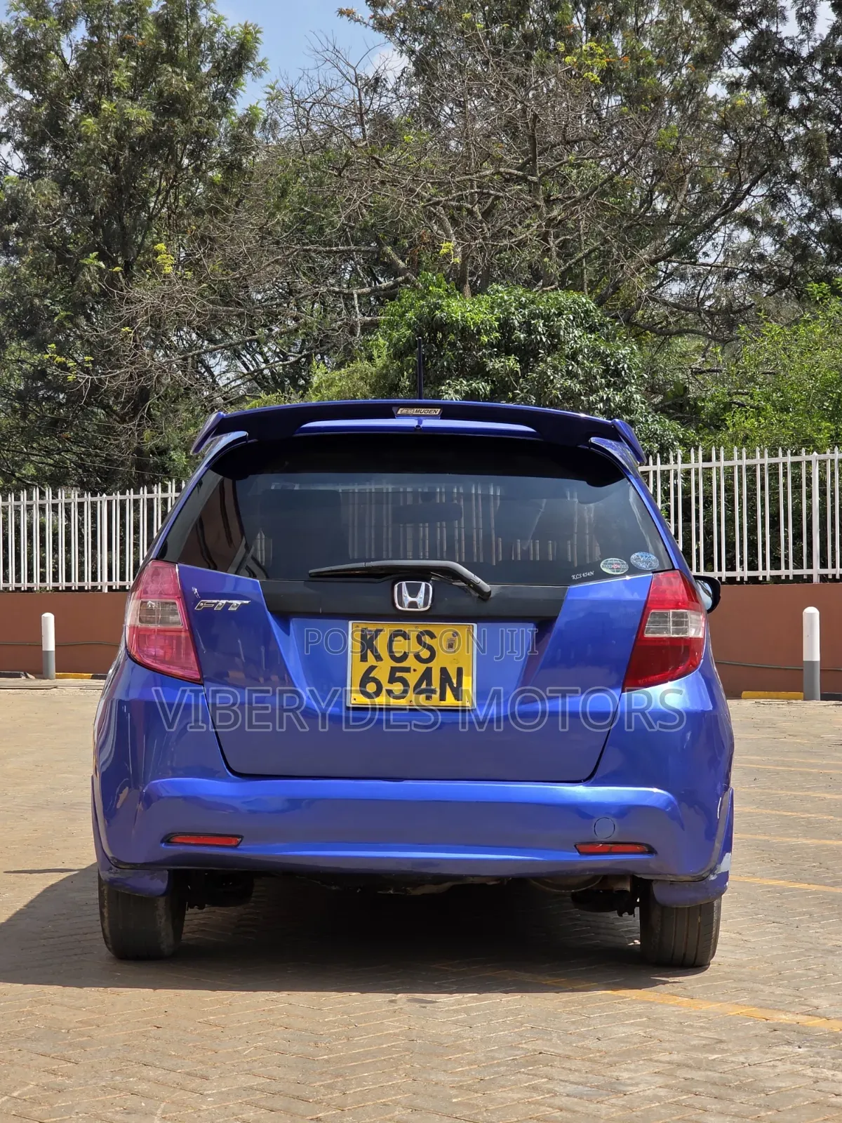 Honda Fit 2011 Blue