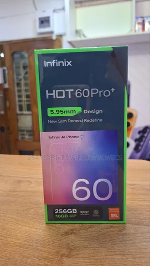 New Infinix Hot 60 Pro+ 256 GB Black