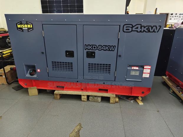 64kw / 80kva Hisaki Japan Water-Cooled Gensets