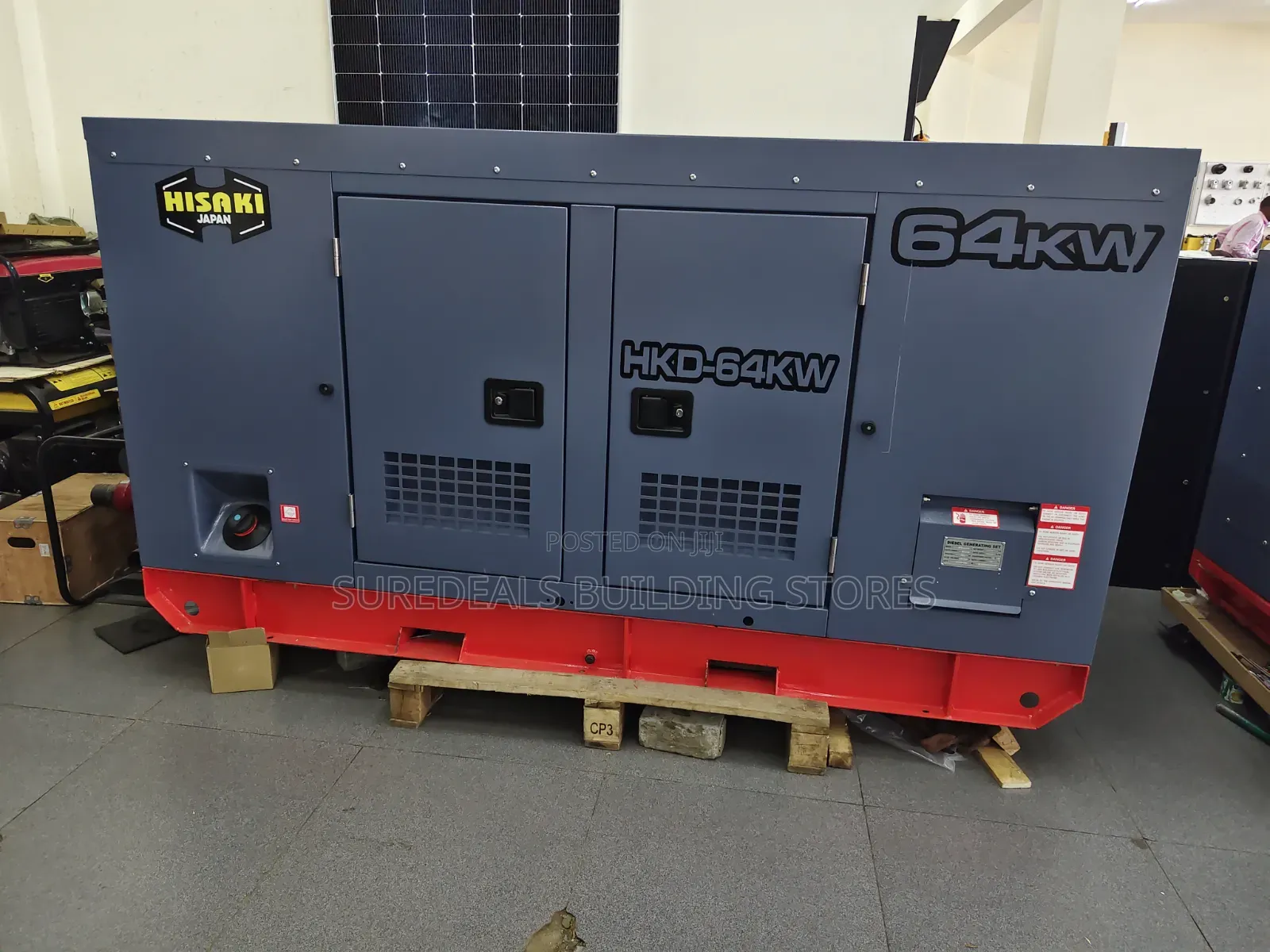64kw / 80kva Hisaki Japan Water-Cooled Gensets