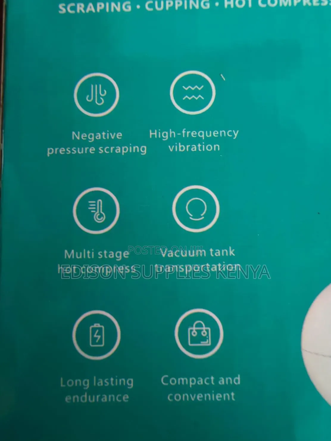 Vacuum Cupping Therapy Massager Smart Gua Sha Scraping Machine