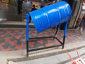 Manual Drum Animal Feeds Mixer