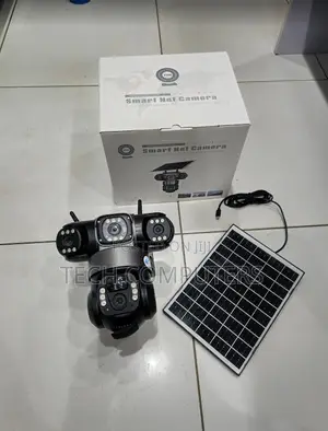 Intelligent Solar Simcard Camera With Triple Vision Outdoor PTZ Camera