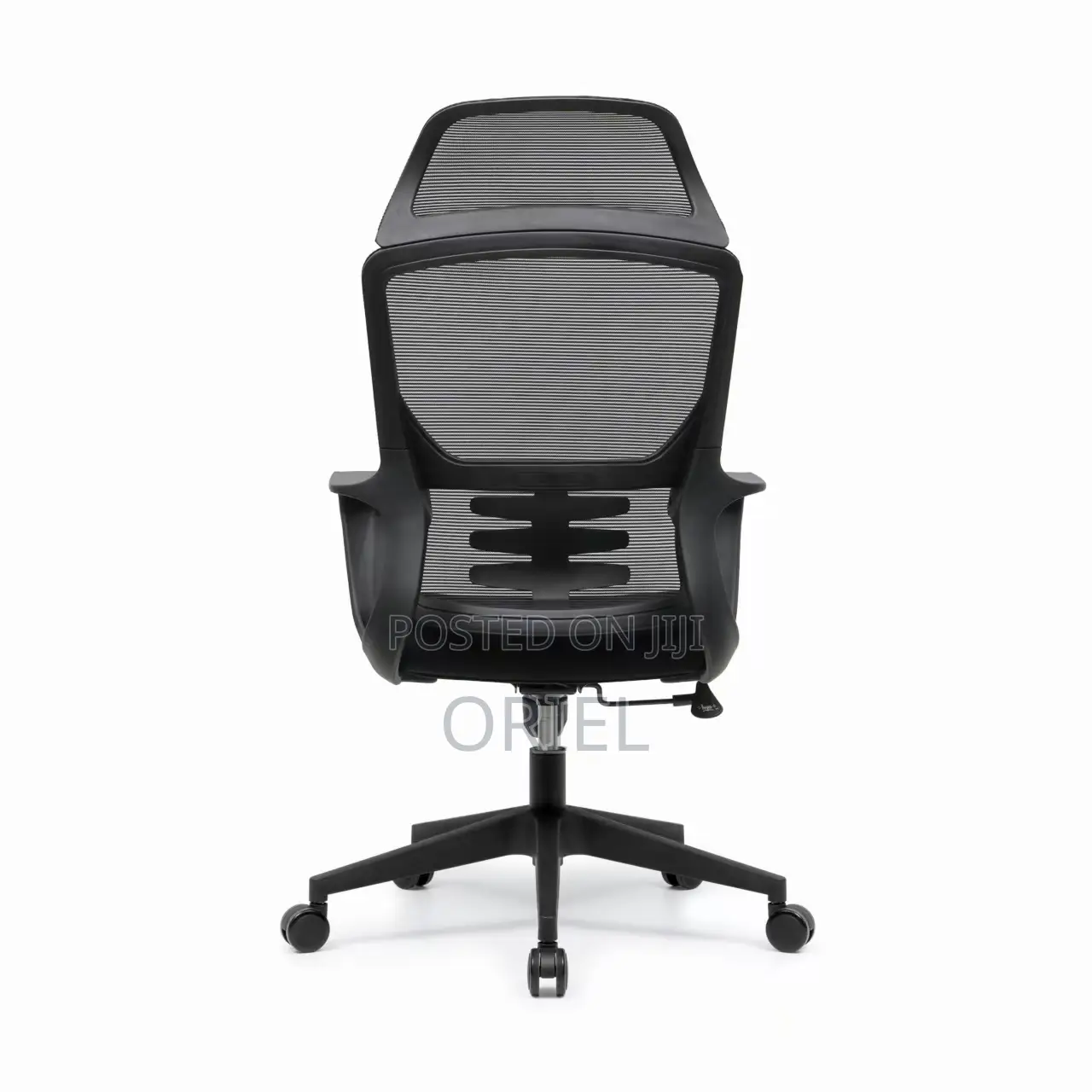 Office Chair : Black Mesh Office High-Back Chair