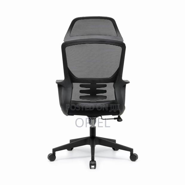 Office Chair : Black Mesh Office High-Back Chair - thumbnail 8