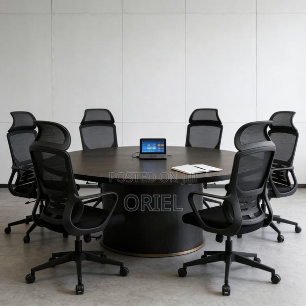 Office Chair : Black Mesh Office High-Back Chair - thumbnail 14