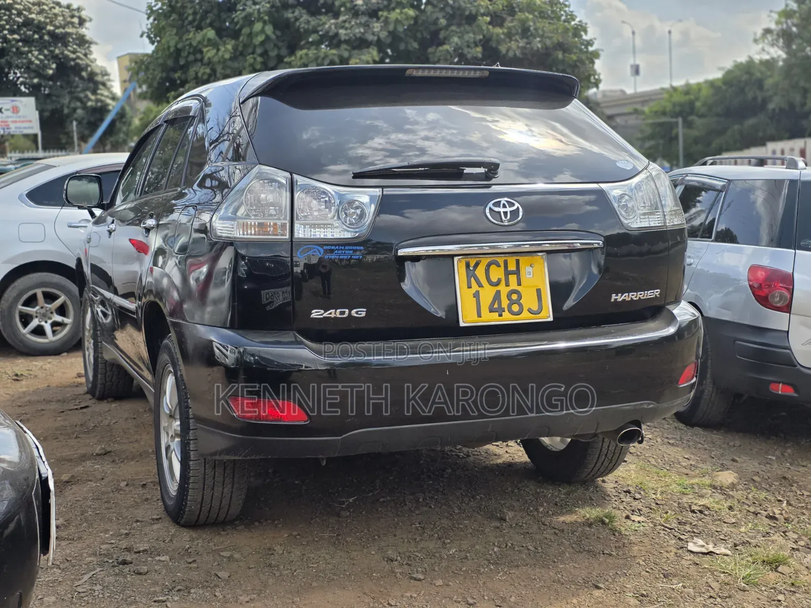 Toyota Harrier 2012 Black