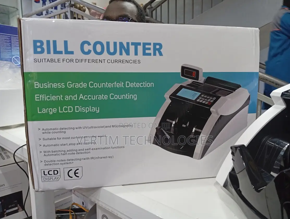 High Speed Multi-Currency Cash Counting Machine With LCD Display