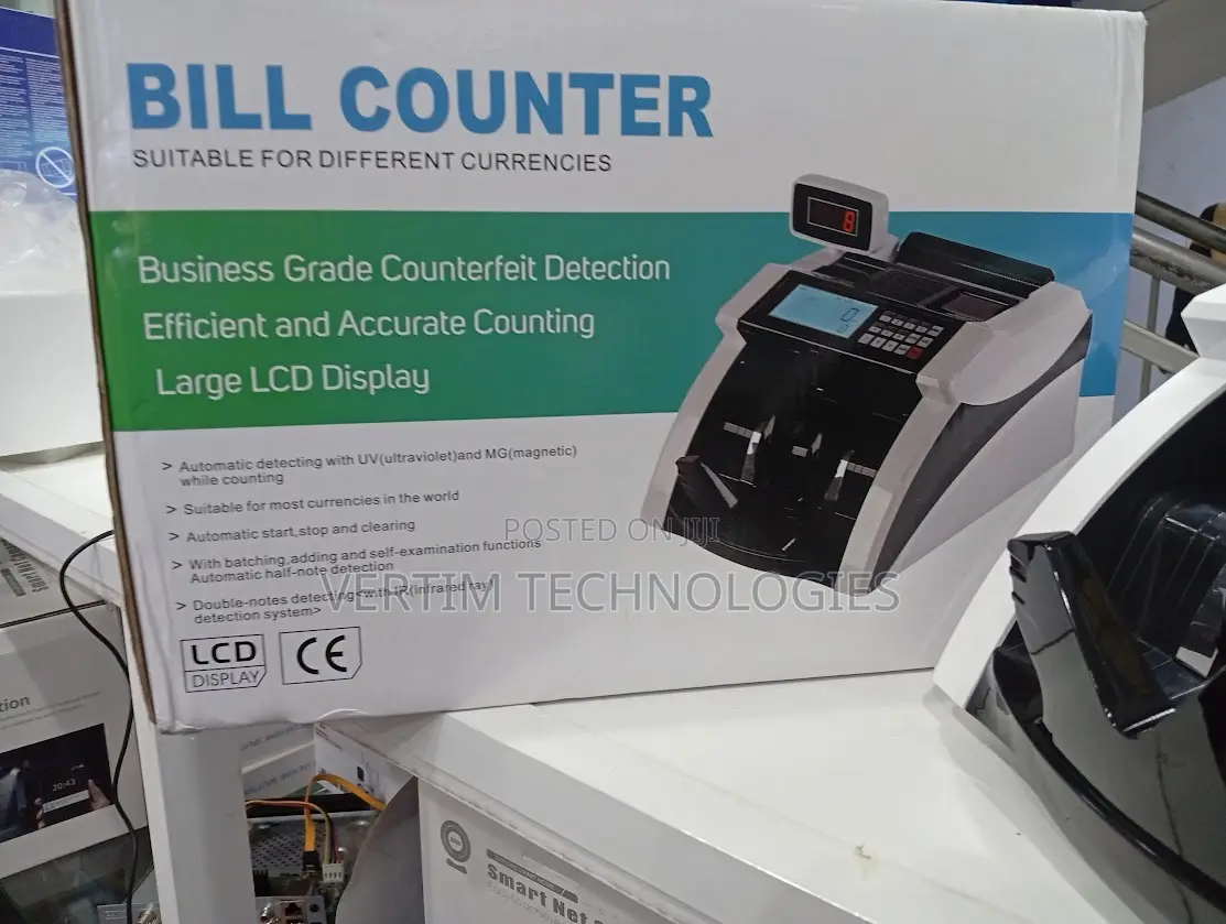 Money Counting Machine With Fake Currency Detection