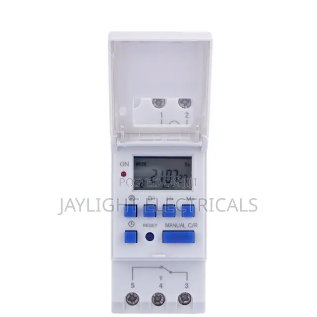 Display Real Time to Hour Minute Programmable Digital Timer Switch