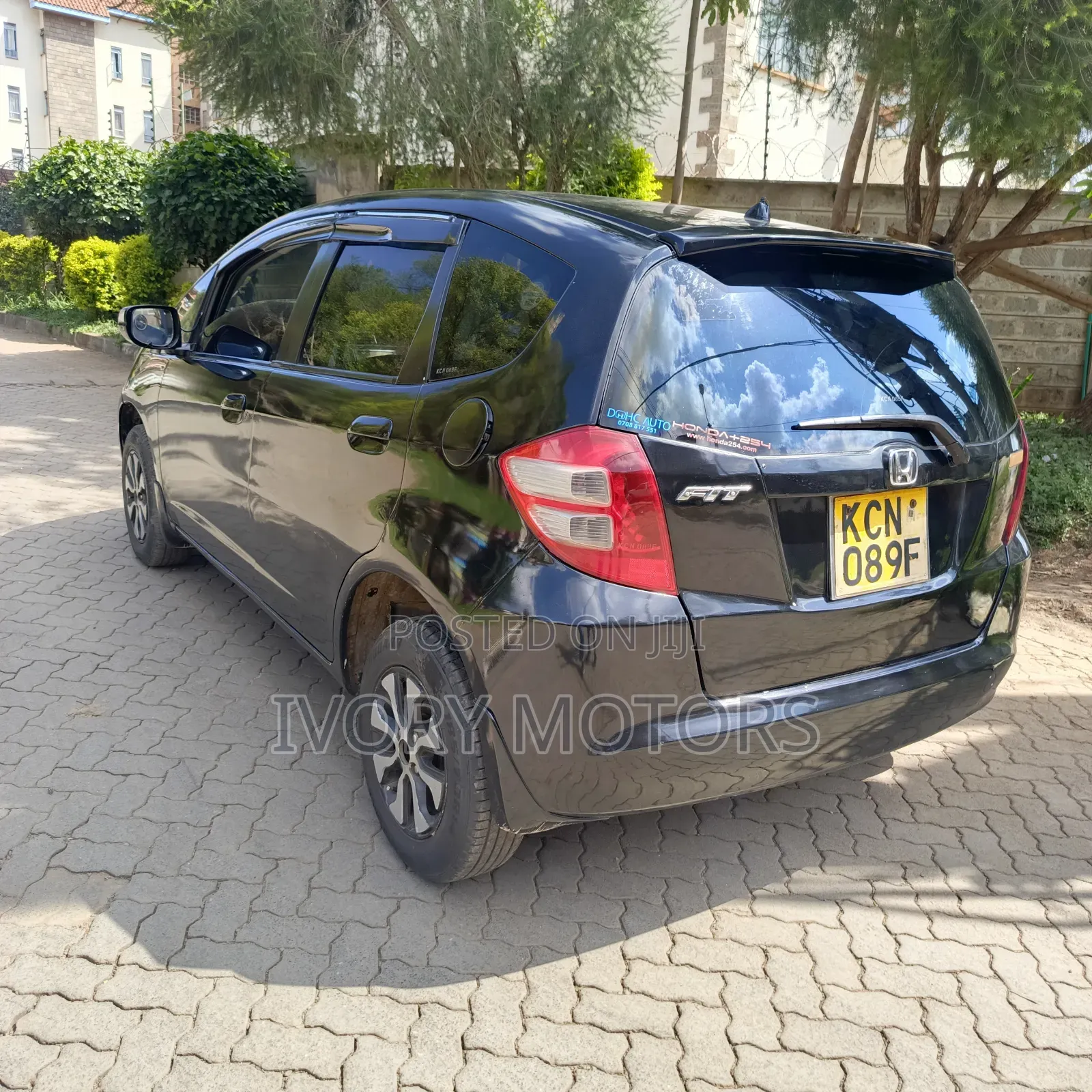Honda Fit Automatic 2010 Black