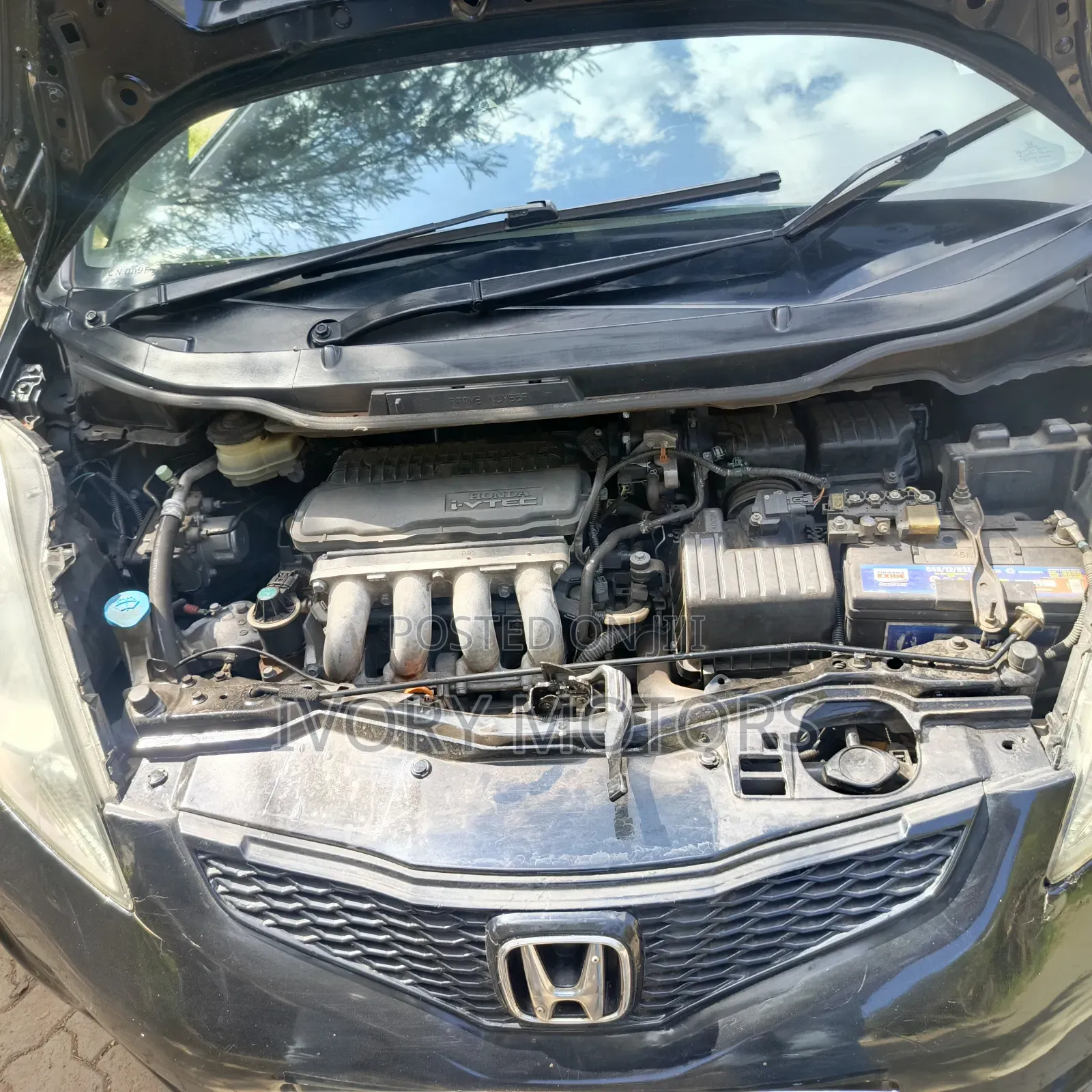 Honda Fit Automatic 2010 Black