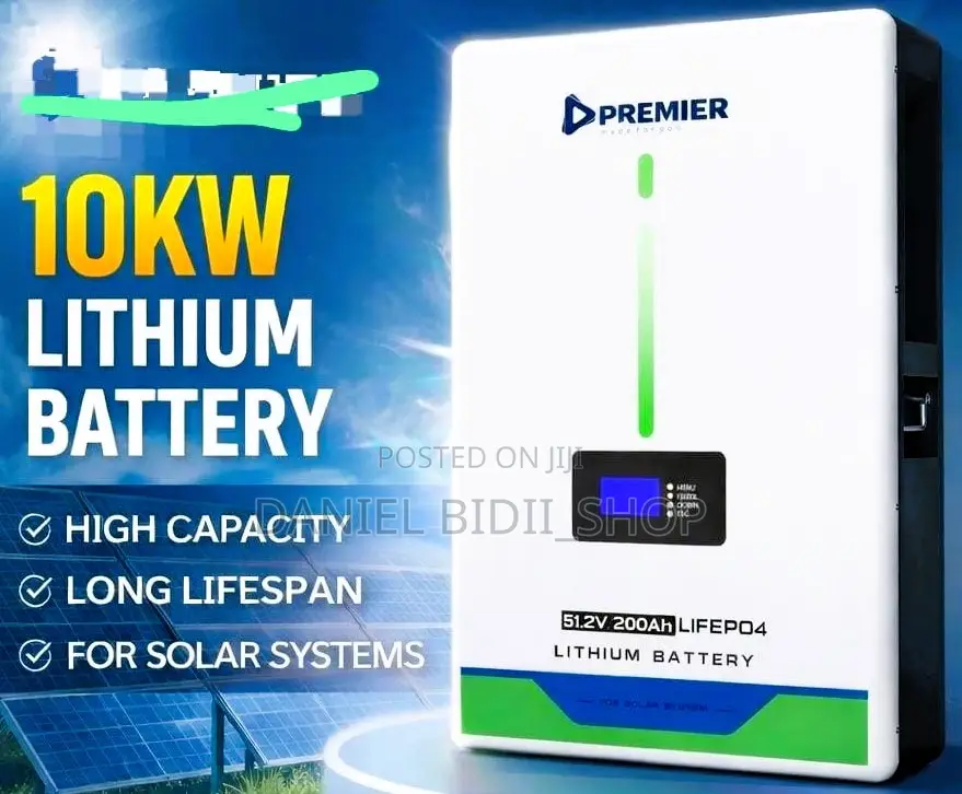 Premier 10kwh Lithium Battery 51.2v