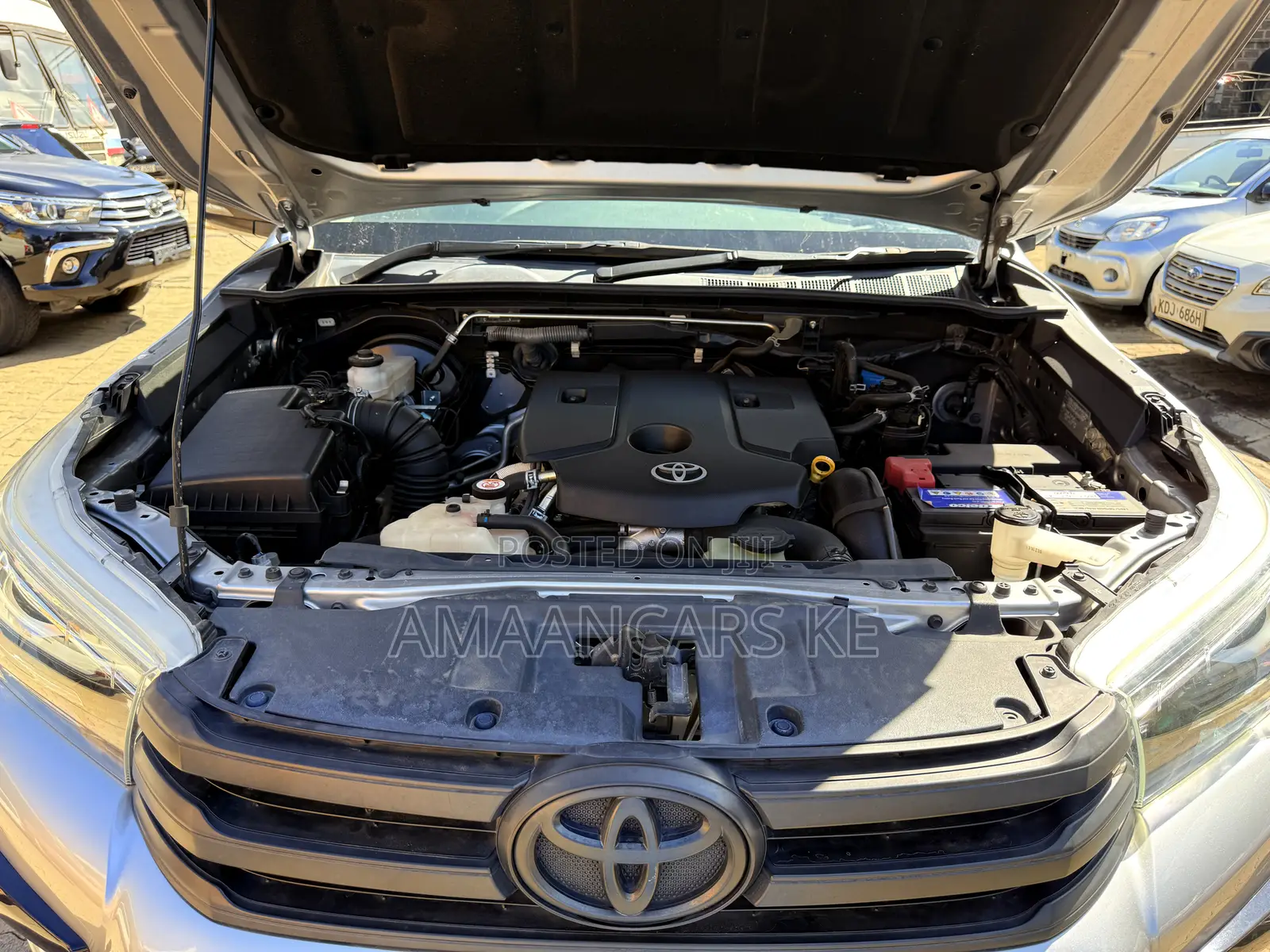 Toyota Hilux Revo Double Cab Deisel 2.4 AWD 2019 Silver