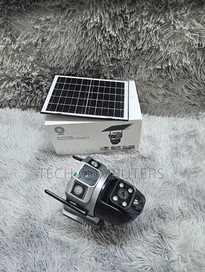 4g Solar Dual-Lens PTZ CCTV Camera With Human Tracking Night Vision
