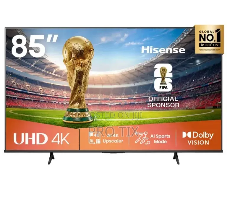 Hisense 85 Inch Uhd Smart Tv 85a6q