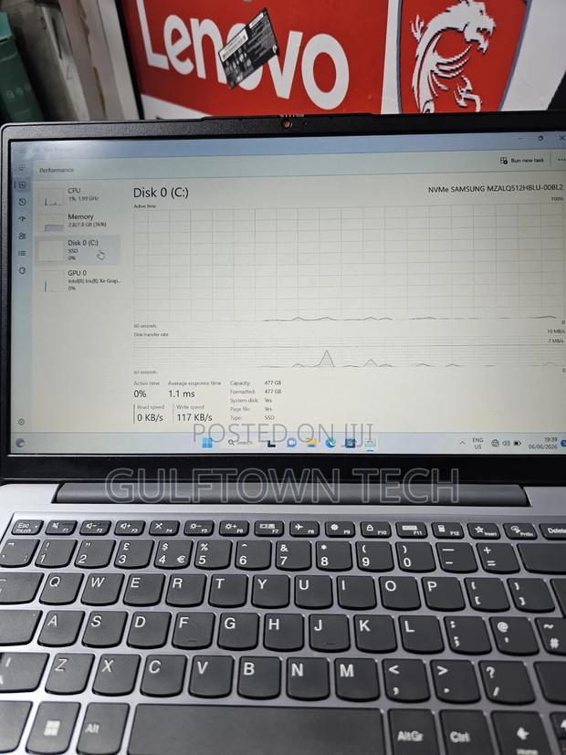 Laptop Lenovo Ideapad 3 8GB Intel Core i5 SSD 512GB - thumbnail 6