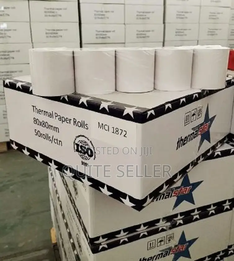 Universal 80mm Thermal Till Roll for Receipt Printers
