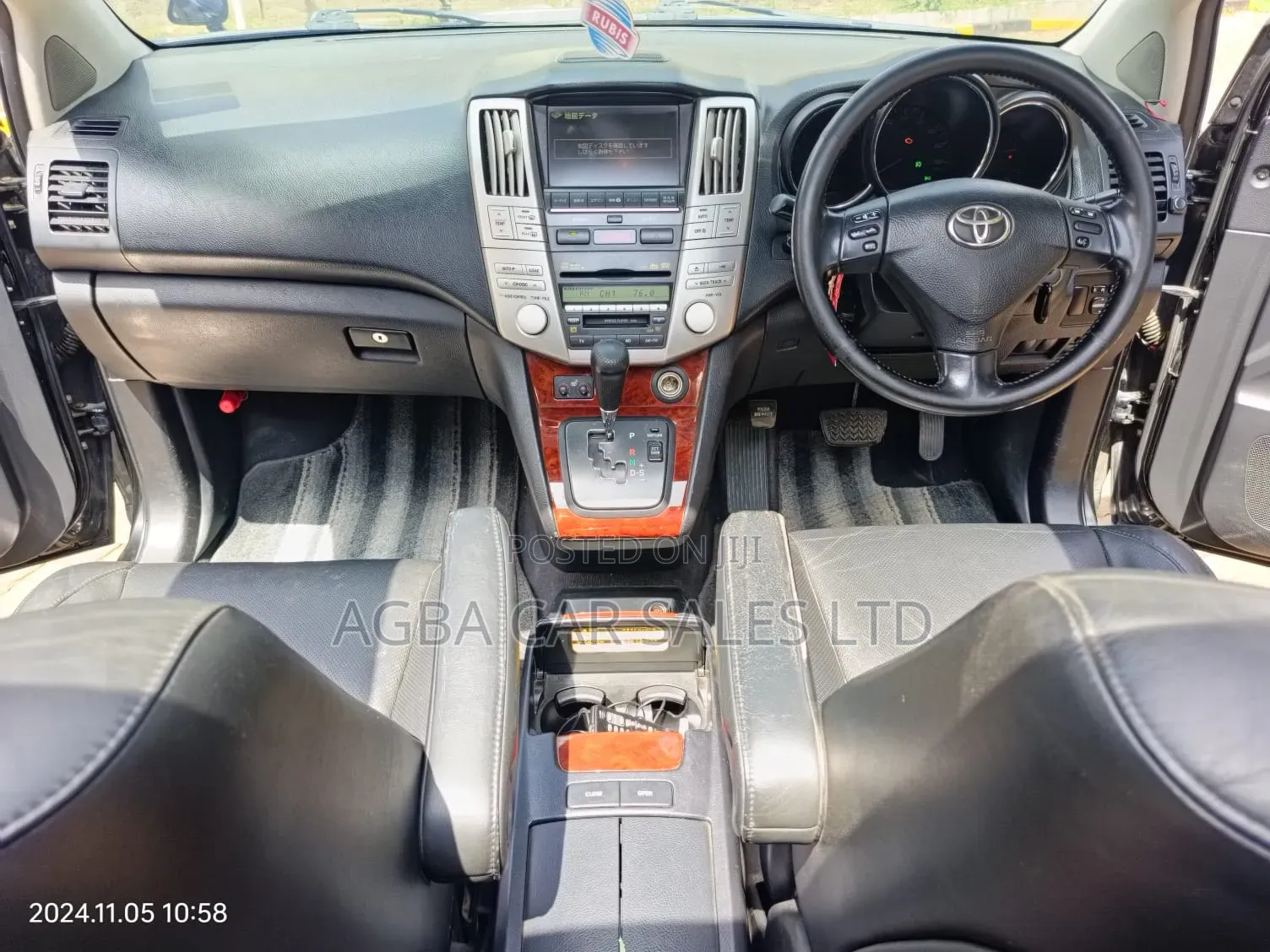 Toyota Harrier 2011 Black