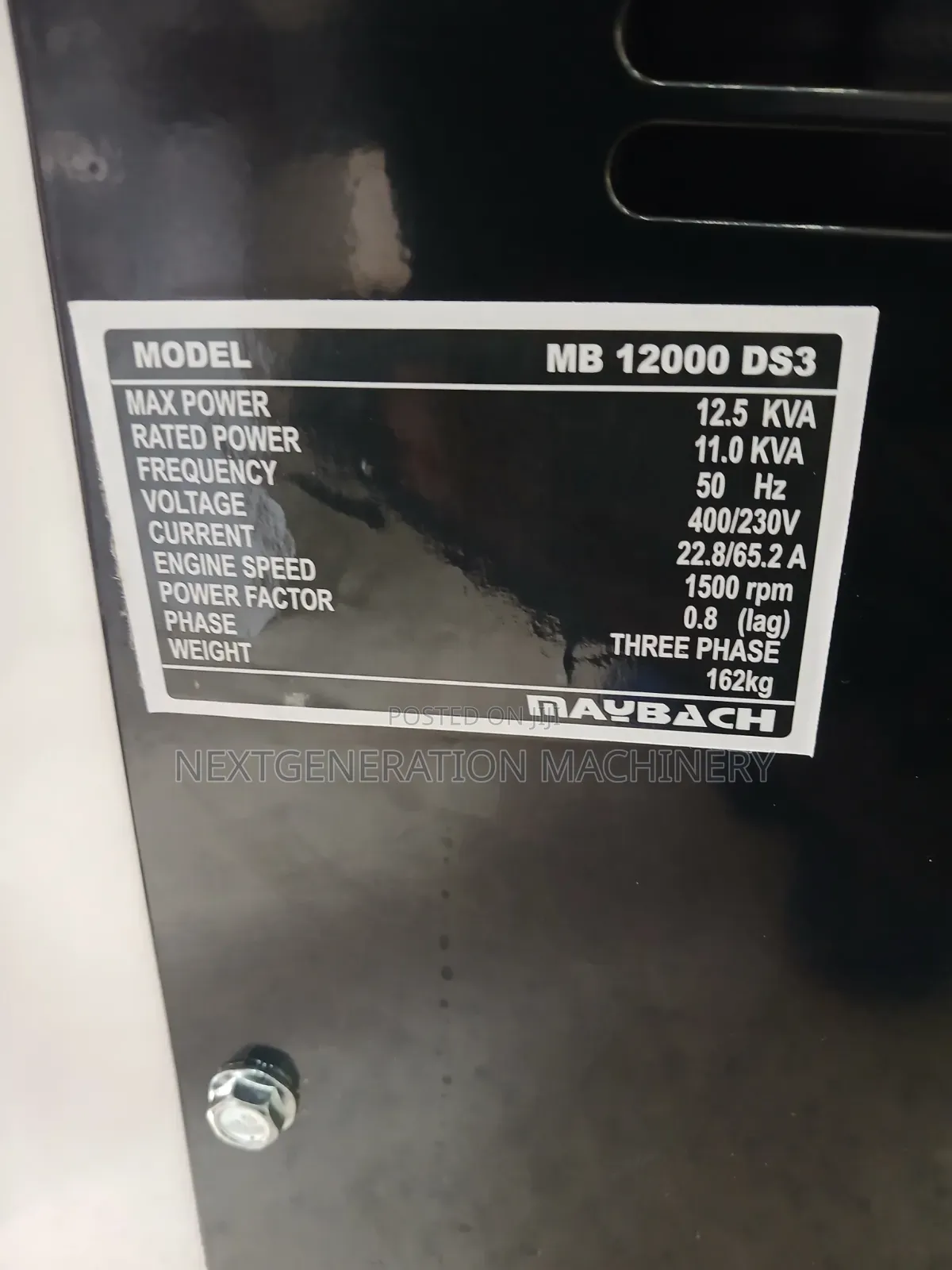 Maybach Diesel Generator