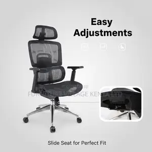 Office Mesh Seat With Footrest