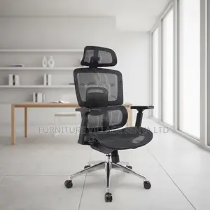 Office Mesh Seat With Footrest