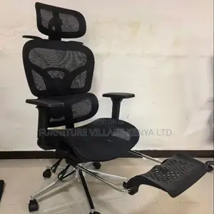 Office Mesh Seat With Footrest